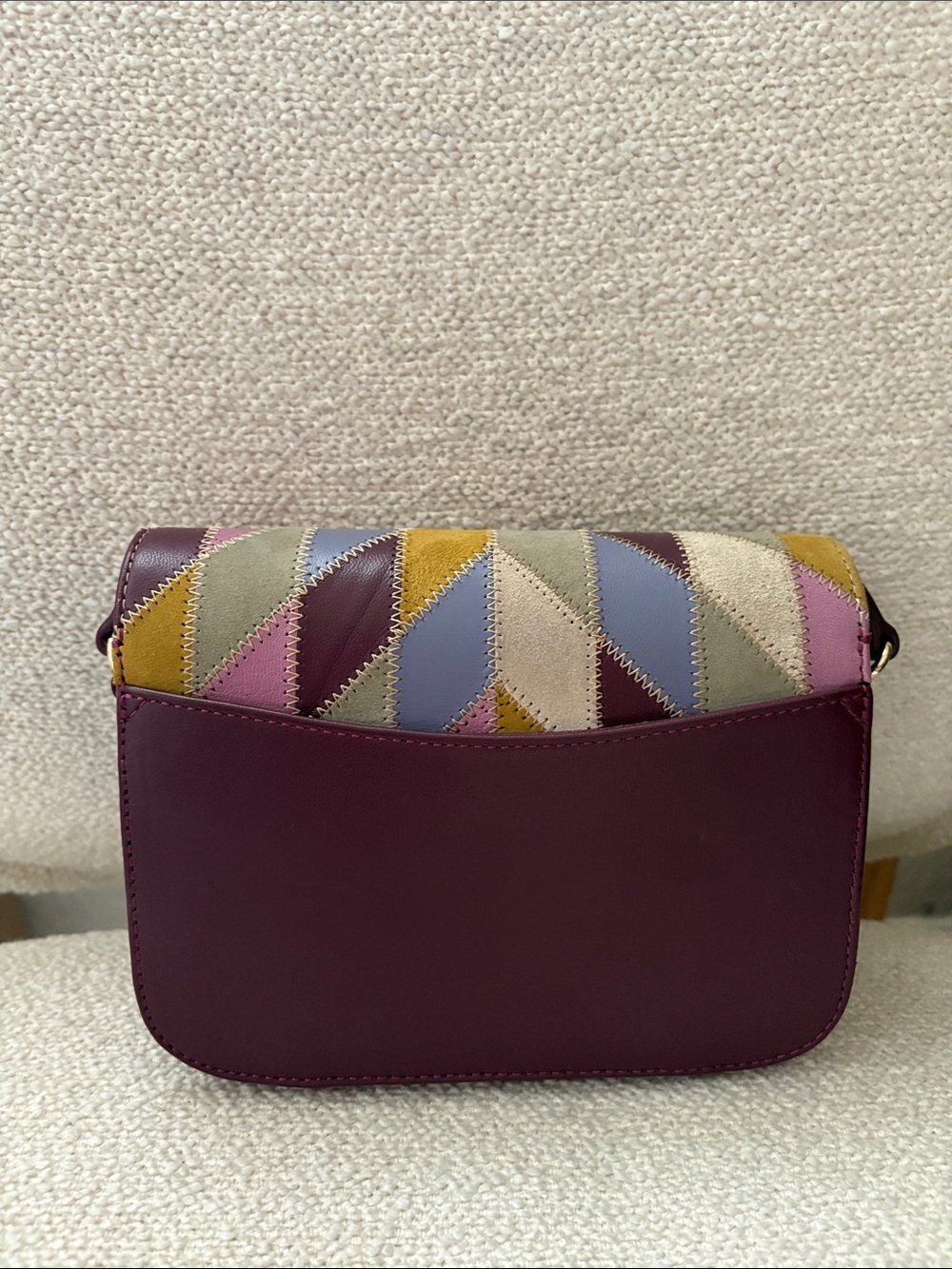 Sezane Mini Milo Patchwork Bag - Picture 3 of 14
